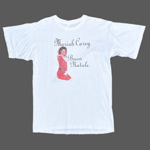 Load image into Gallery viewer, MARIAH CAREY 'MERRY CHRISTMAS' 90'S T-SHIRT