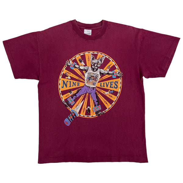 AEROSMITH 'NINE LIVES' '97 T-SHIRT