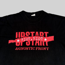 Load image into Gallery viewer, AGNOSTIC FRONT 'RIOT, RIOT, UPSTART' '99 T-SHIRT