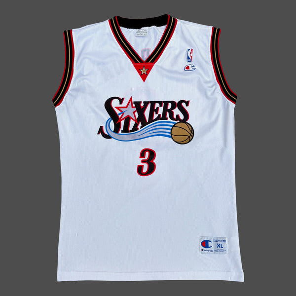 76ERS ALLEN IVERSON '01 CHAMPION NBA JERSEY