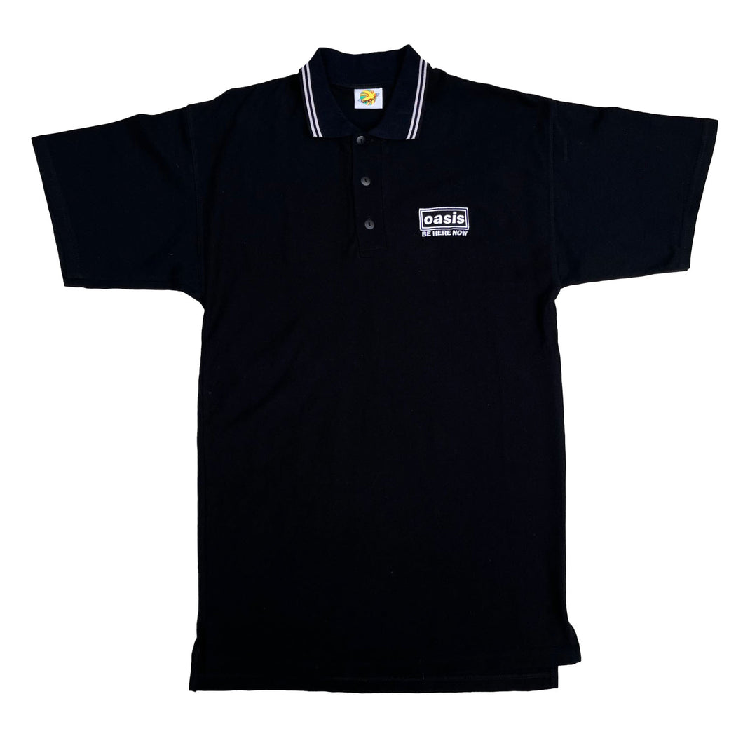 OASIS 'BE HERE NOW' '97 POLO SHIRT