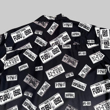 Load image into Gallery viewer, FUBU &#39;LICENSE PLATES&#39; 2000 S/S SHIRT