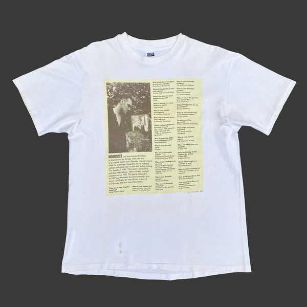MORRISSEY 'KILL UNCLE' '91 T-SHIRT
