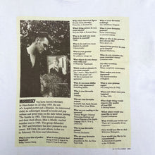Load image into Gallery viewer, MORRISSEY &#39;KILL UNCLE&#39; &#39;91 T-SHIRT