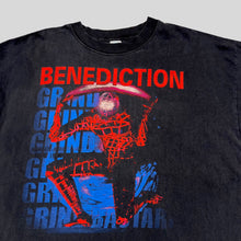 Load image into Gallery viewer, BENEDICTION &#39;GRIND BASTARDS&#39; &#39;98 T-SHIRT