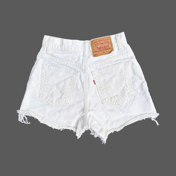 LEVI'S '94 551 W26 DENIM CUT OFF SHORTS