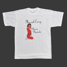 Load image into Gallery viewer, MARIAH CAREY &#39;MERRY CHRISTMAS&#39; 90&#39;S T-SHIRT