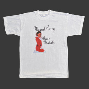 MARIAH CAREY 'MERRY CHRISTMAS' 90'S T-SHIRT