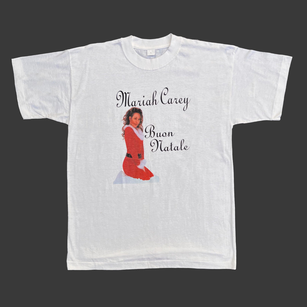 MARIAH CAREY 'MERRY CHRISTMAS' 90'S T-SHIRT