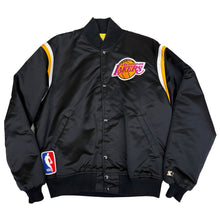 Load image into Gallery viewer, LOS ANGELES LAKERS NBA STARTER 80'S SATIN JACKET