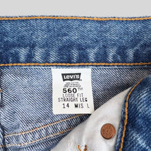 Load image into Gallery viewer, LEVI'S 90'S 560 W34 L34 DENIM JEANS