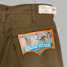Load image into Gallery viewer, LEVI'S 70'S 'SADDLEMAN BOOT JEANS' DEADSTOCK W33 L32 TROUSERS