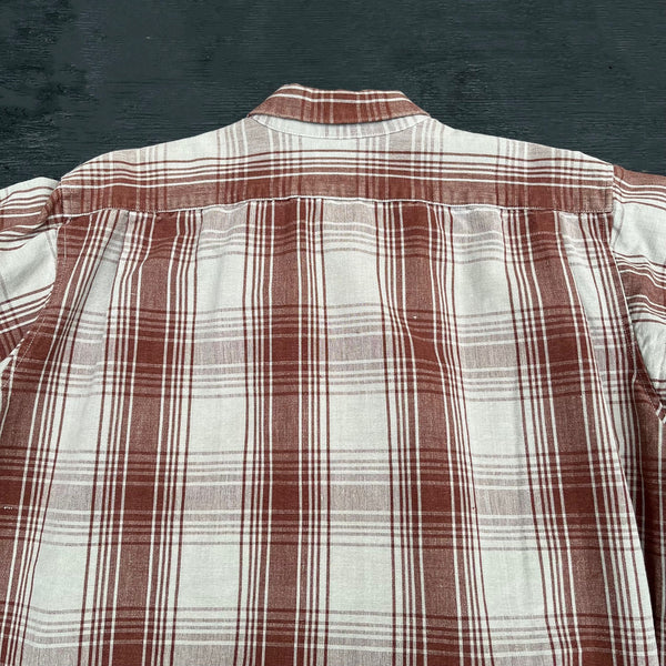 STÜSSY 90'S PLAID COTTON OVERSHIRT