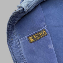 Load image into Gallery viewer, 1950'S INDIGO MOLESKIN CHORES JACKET