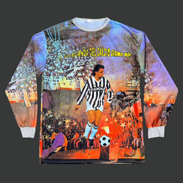 ROBERTO BAGGIO JUVENTUS 90'S L/S BOOTLEG JERSEY