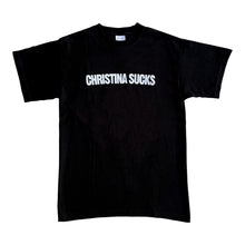 Load image into Gallery viewer, &quot;CHRISTINA SUCKS...&quot; D12 2000 T-SHIRT