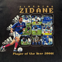 Load image into Gallery viewer, ZINEDINE ZIDANE ADIDAS 2000 T-SHIRT