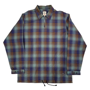 STÜSSY 90'S ZIP COLLAR SHIRT