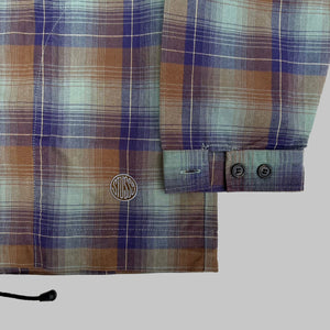STÜSSY 90'S ZIP COLLAR SHIRT