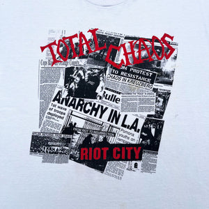 TOTAL CHAOS RIOT CITY '92 T-SHIRT