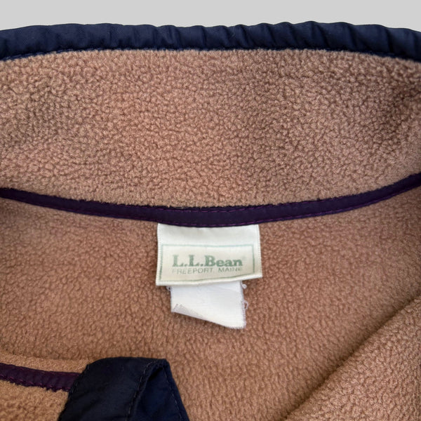 LL BEAN 90'S FLEECE PULLOVER