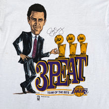 Load image into Gallery viewer, LAKERS PAT RILEY &#39;89 T-SHIRT