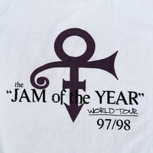 Load image into Gallery viewer, PRINCE 'JAM OF THE YEAR' '98 T-SHIRT