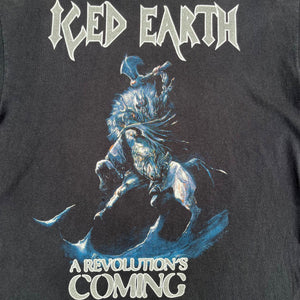 ICED EARTH 'FUCK POSERS' 90'S L/S T-SHIRT