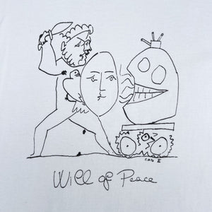 PICASSO 'WILL OF PEACE' 90'S T-SHIRT