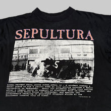 Load image into Gallery viewer, SEPULTURA 'CHAOS AD' '94 T-SHIRT