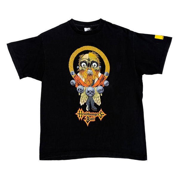 HEADBANGER'S BALL 'PUSHEAD' MTV '91 T-SHIRT