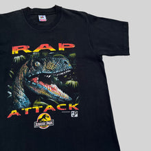 Load image into Gallery viewer, JURASSIC PARK &#39;RAP ATTACK&#39; &#39;93 T-SHIRT