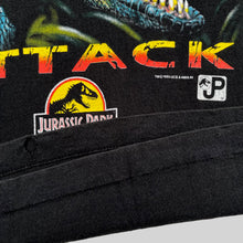 Load image into Gallery viewer, JURASSIC PARK &#39;RAP ATTACK&#39; &#39;93 T-SHIRT