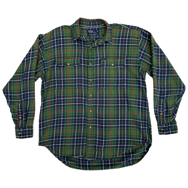 POLO RALPH LAUREN 90'S L/S FLANNEL SHIRT