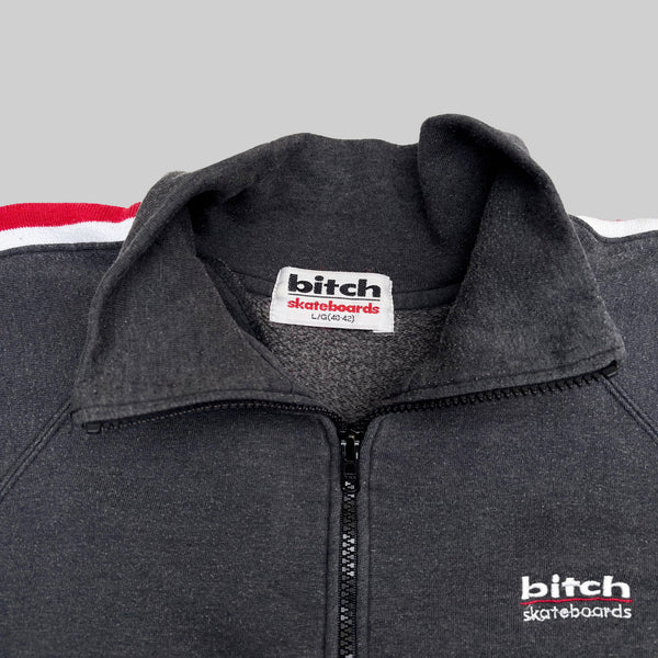 BITCH SKATEBOARDS 90'S HALF ZIP SWEATSHIRT