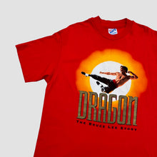 Load image into Gallery viewer, DRAGON &#39;THE BRUCE LEE STORY&#39; &#39;93 T-SHIRT