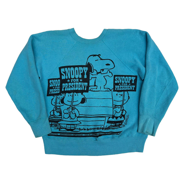 SNOOPY FOR PRESIDENT PEANUTS '68 SWEATSHIRT