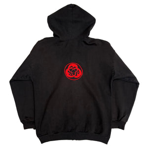 GHOST DOG '99 ZIPPED HOODIE