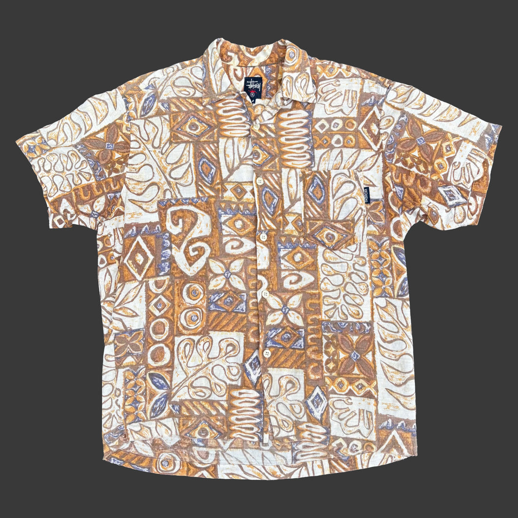 STÜSSY 90'S HAWAIIAN-STYLE SHIRT