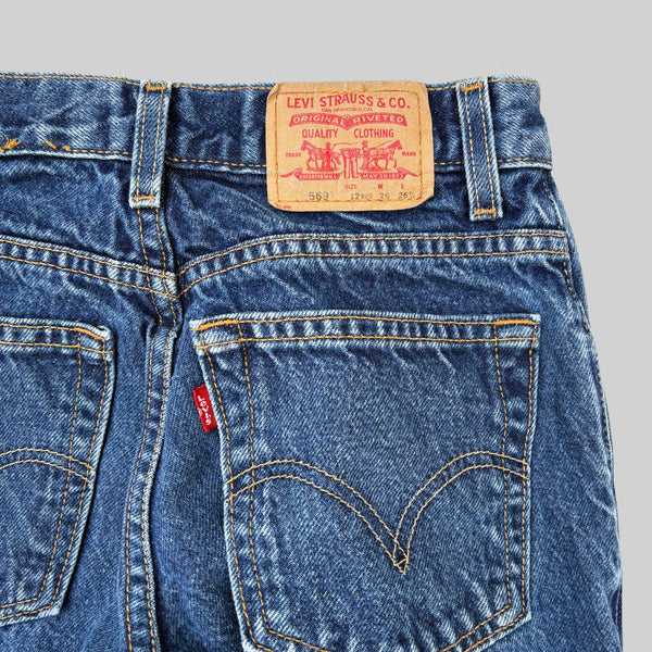 LEVI'S 569 1990'S W26 L26 DENIM JEANS
