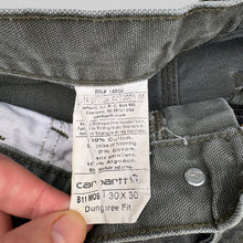 Load image into Gallery viewer, CARHARTT W30 L28 DUNGAREES PANTS