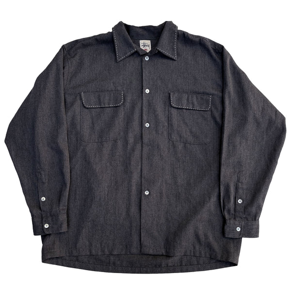 STÜSSY 90'S RAYON OVERSHIRT