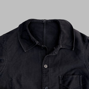 H. LANAIS 50'S BLACK MOLESKIN CHORES JACKET