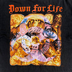 BIOHAZARD 'DOWN FOR LIFE' '94 T-SHIRT