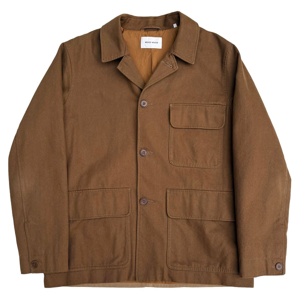 WOOD WOOD 'BOSCO' TWILL JACKET
