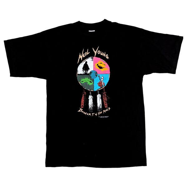 NEIL YOUNG 'BOOKER T & THE MG'S' '93 T-SHIRT