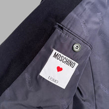 Load image into Gallery viewer, MOSCHINO 90'S WOOL CASHMERE BLAZER