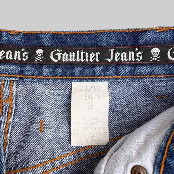 GAULTIER JEAN'S 90'S W27 L28 DENIM JEANS