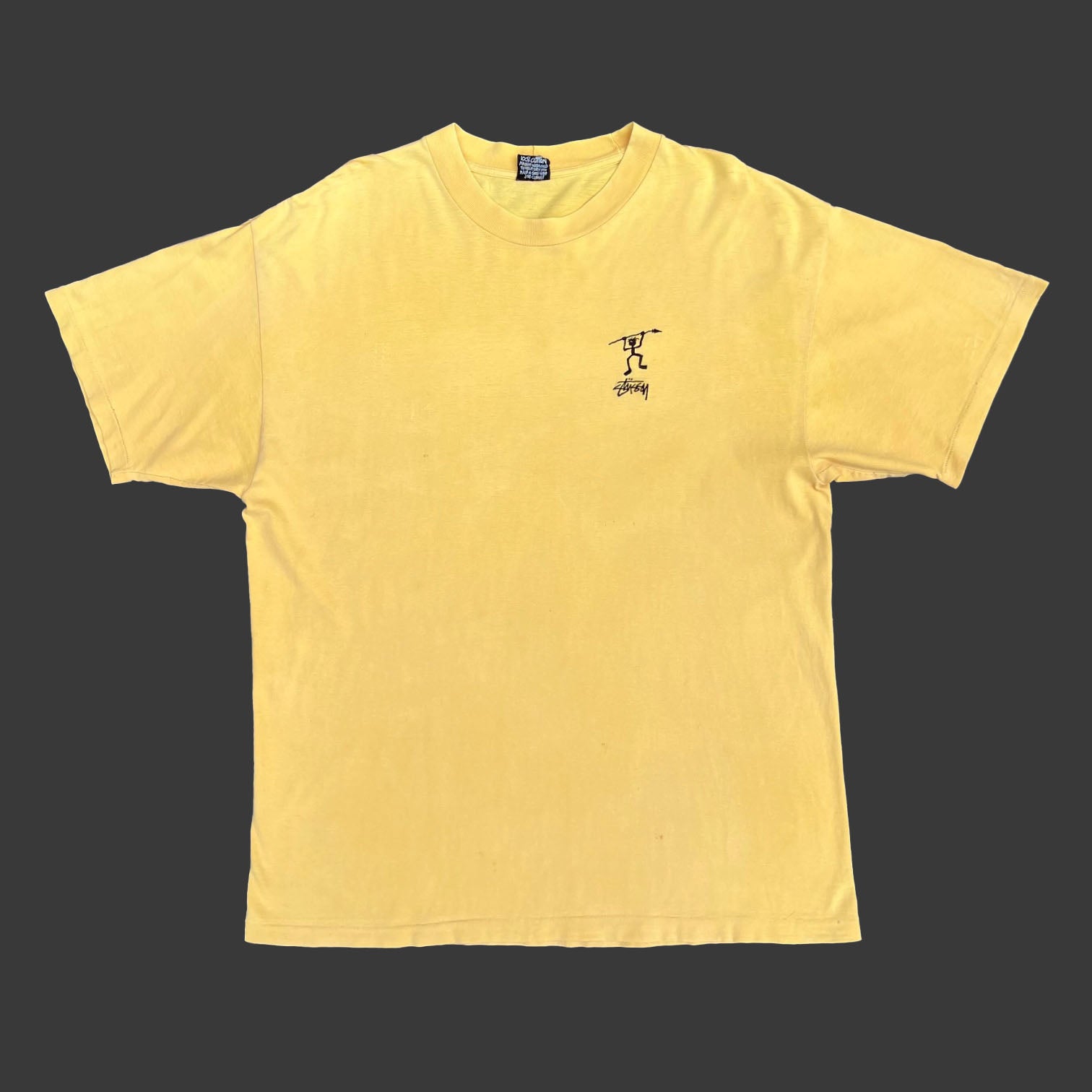 STÜSSY 'STICKMAN' 80'S T-SHIRT – Temple of Nostalgia