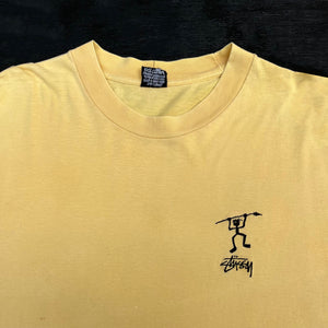 STÜSSY 'STICKMAN' 80'S T-SHIRT